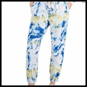 Style & Co Tie-Dyed Jogger Pants